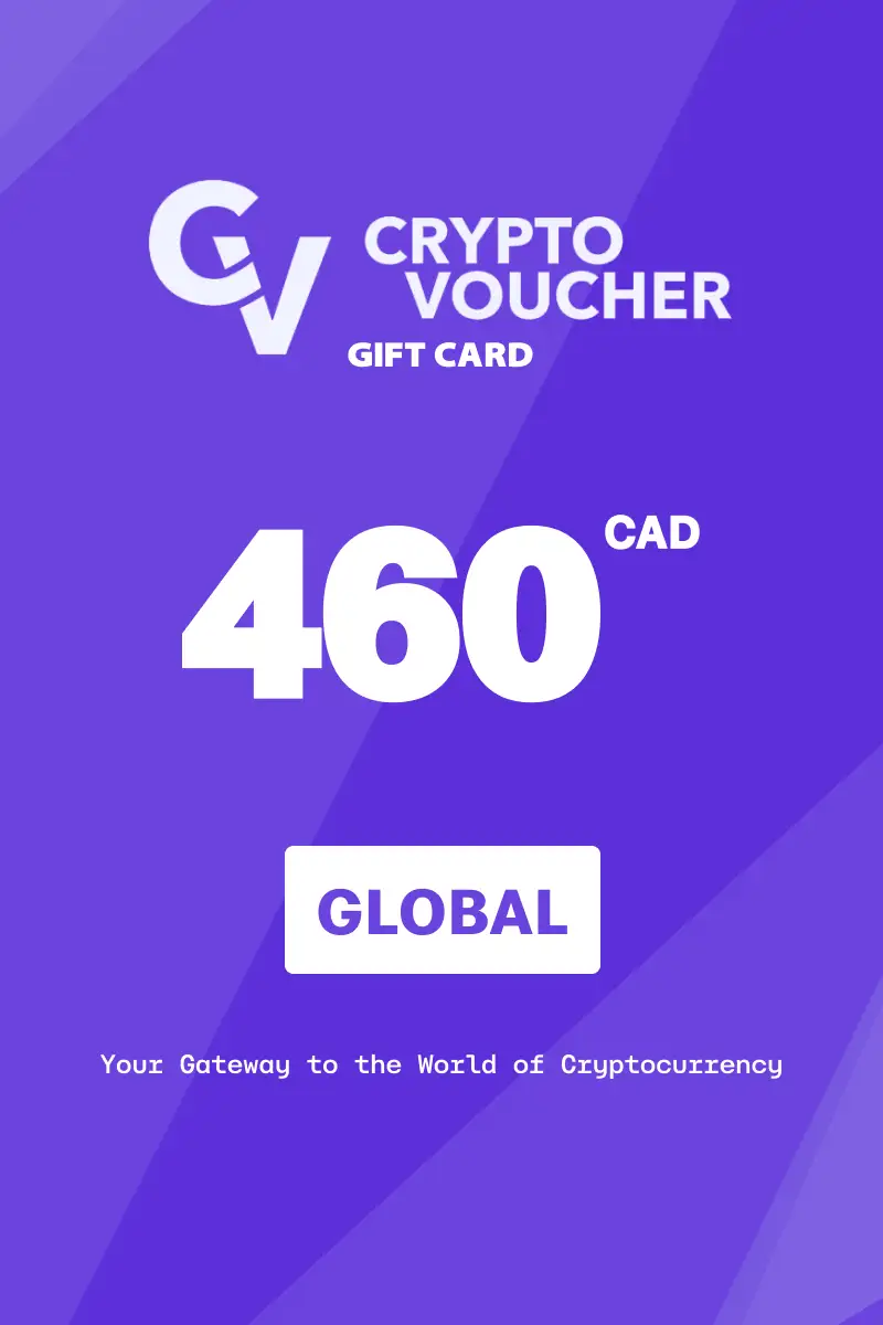 Crypto Voucher 460 CAD Gift Card (Global) - Digital Key