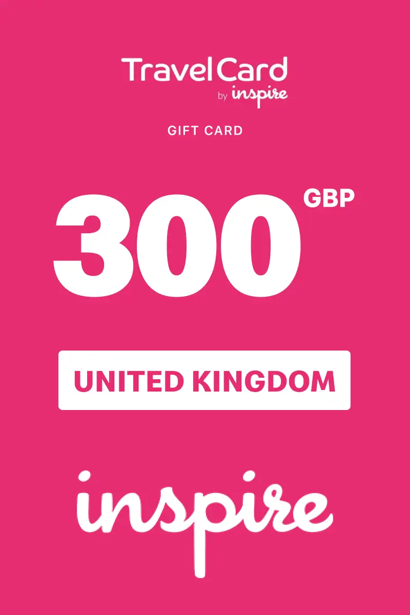TravelCard by Inspire 300 GBP Gift Card (United Kingdom) - Digital Key