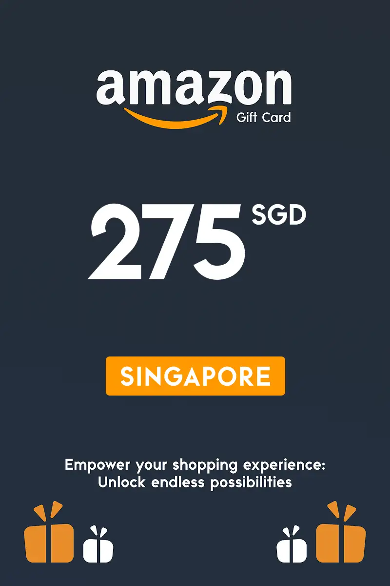 Amazon 275 SGD Gift Card (Singapore) - Digital Key