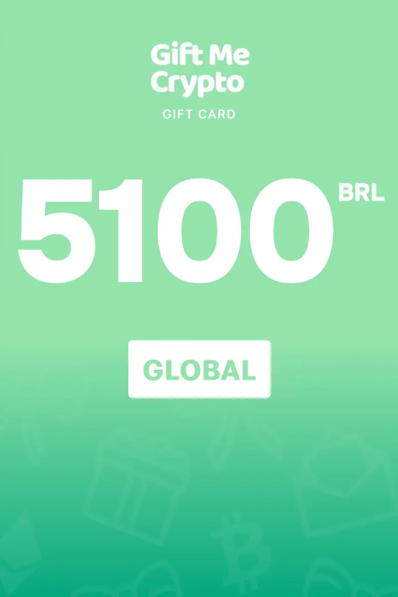 Gift Me Crypto 5100 BRL Gift Card (Global) - Digital Key