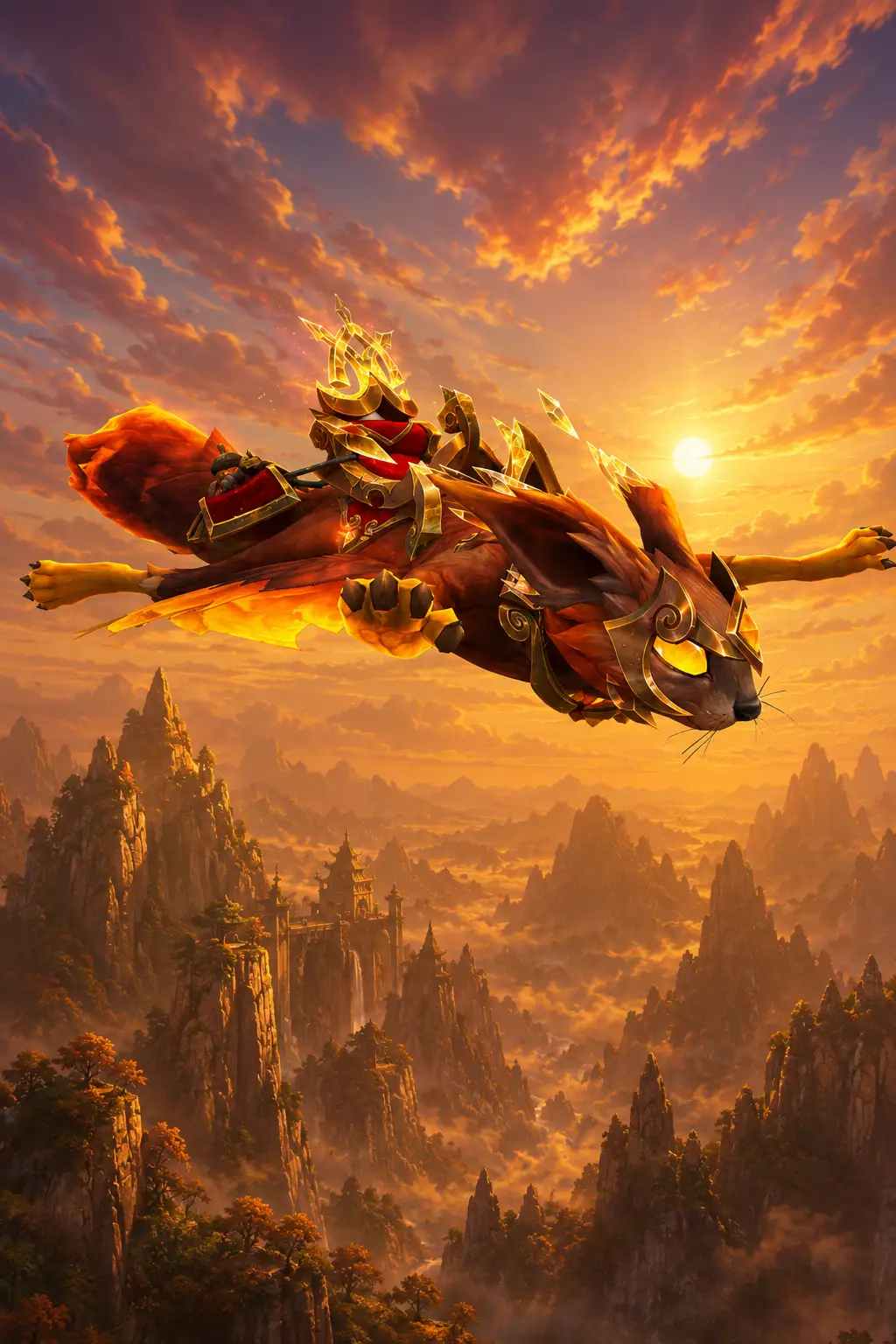 World of Warcraft Mists of Pandaria Classic - Scurrysoar Groveglider Collection - Embertuft Groveglider DLC (Global) (PC / Mac) - Battle.net Gift
