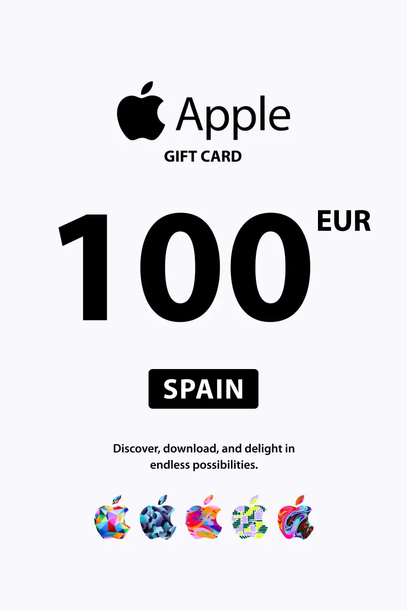 Apple 100 EUR Gift Card (Spain) - Digital Key