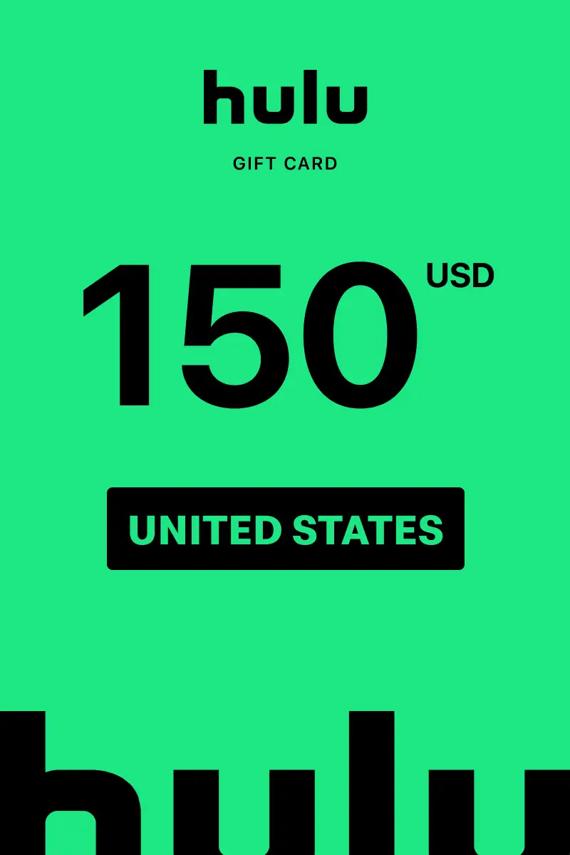 Hulu 150 USD Gift Card (United States) - Digital Key