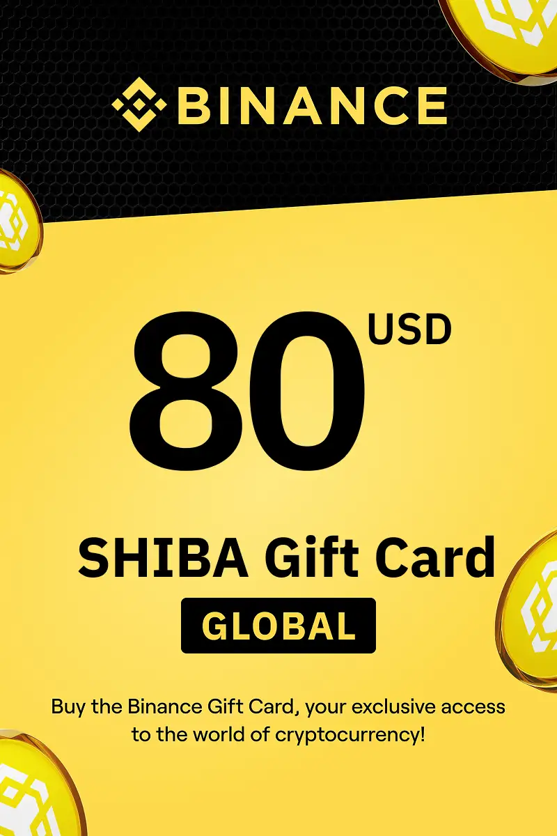 Binance (SHIBA) 80 USD Gift Card (Global) - Digital Key