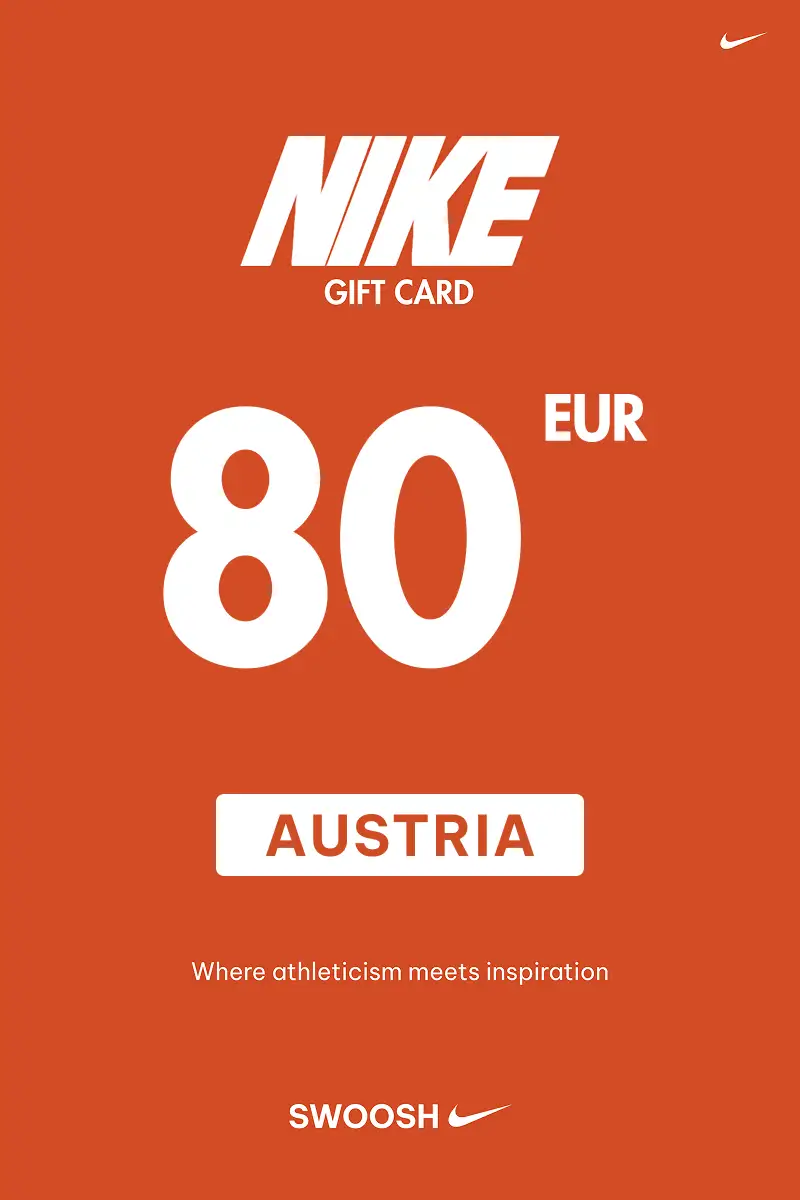 Nike 80 EUR Gift Card (Austria) - Digital Key
