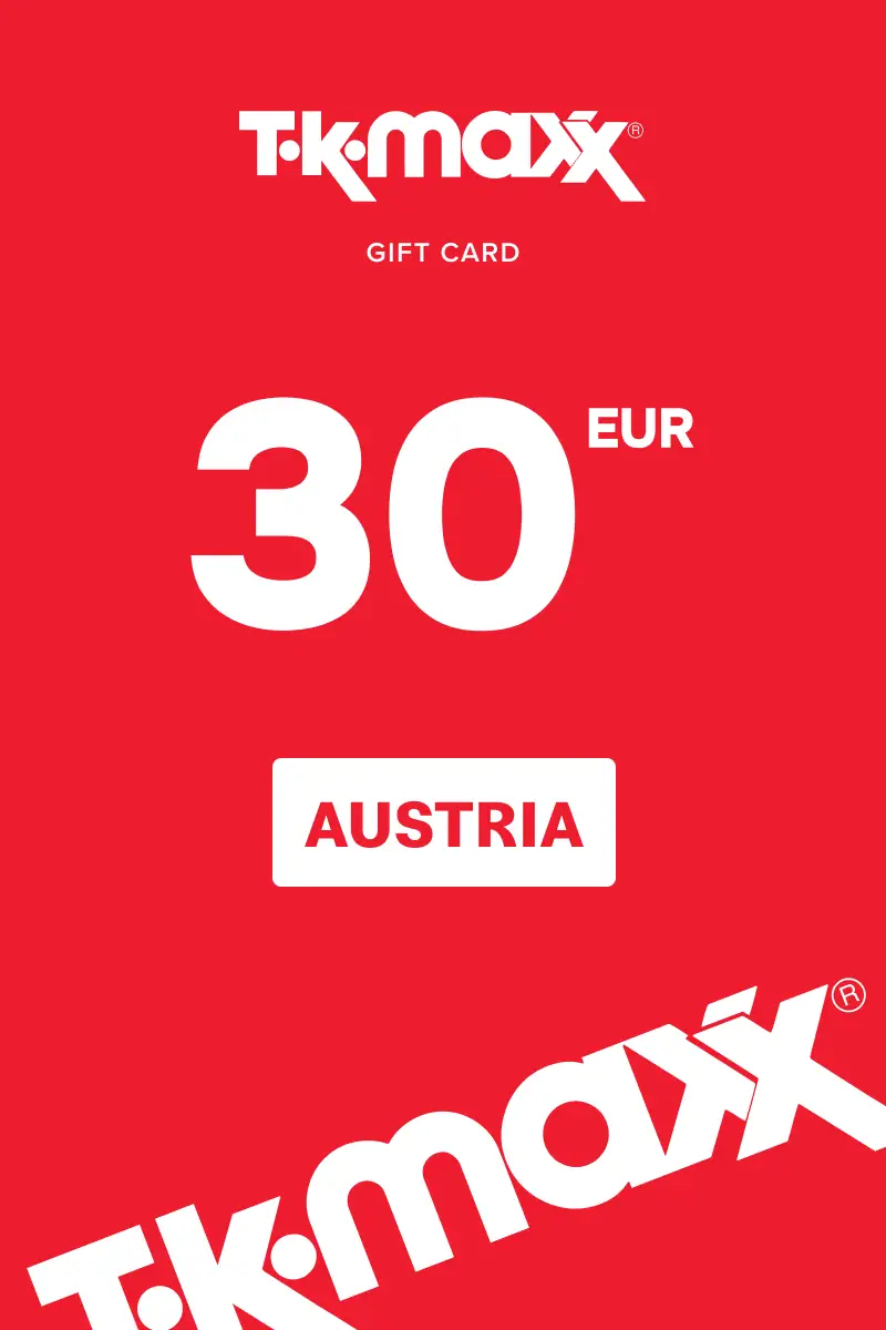 TK Maxx 30 EUR Gift Card (Austria) - Digital Key