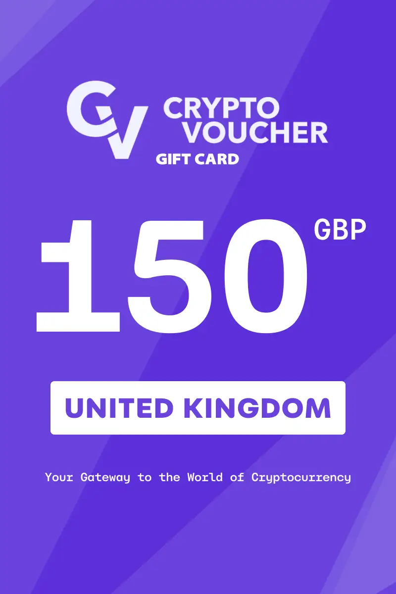 Buy Crypto Voucher 150 GBP Gift Card (United Kingdom) - Digital Key