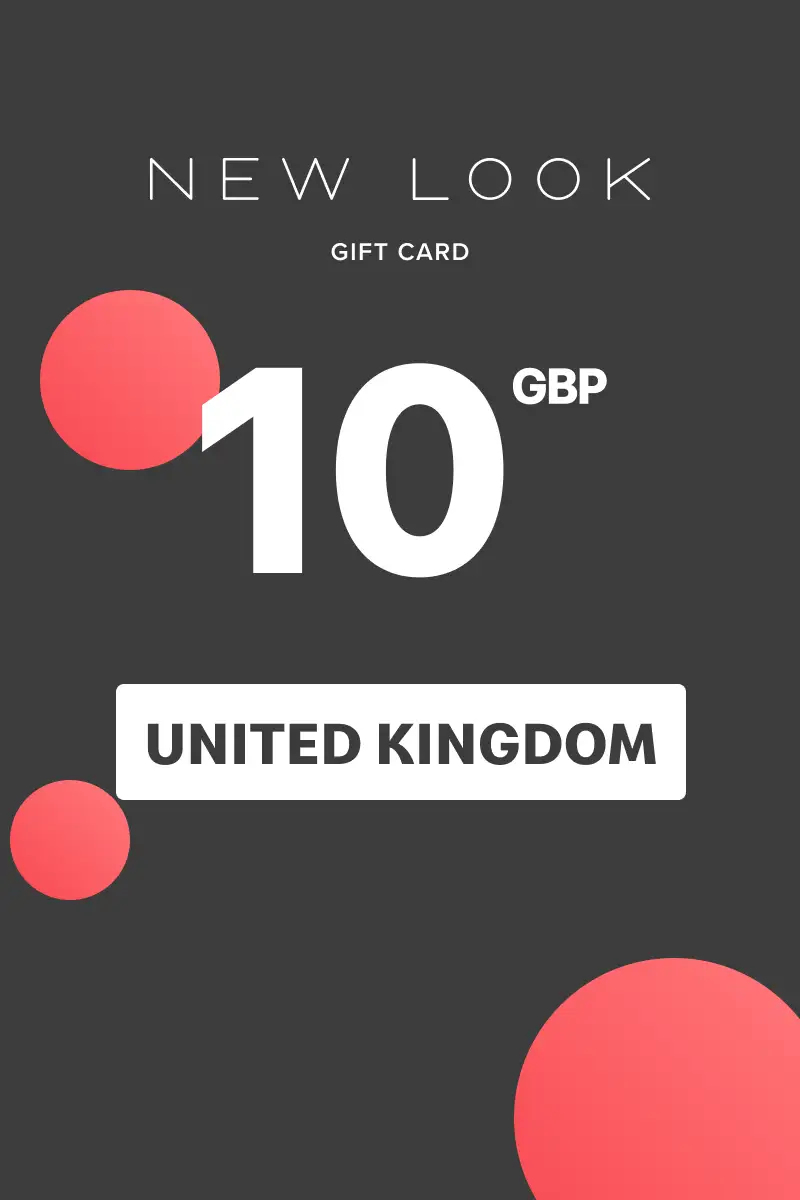 New Look 10 GBP Gift Card (United Kingdom) - Digital Key
