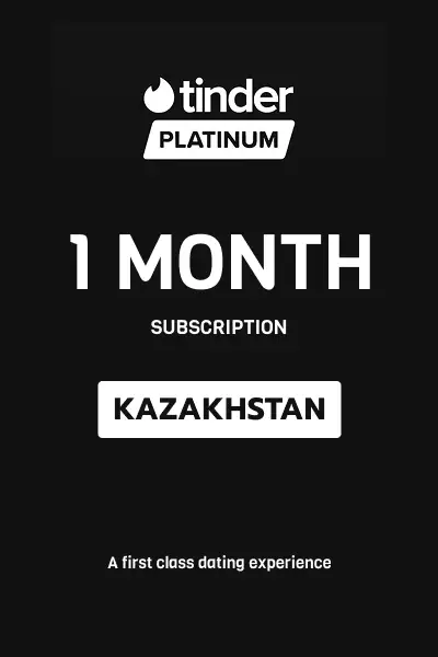 Tinder Platinum 1 Month Subscription (Kazakhstan) - Digital Key