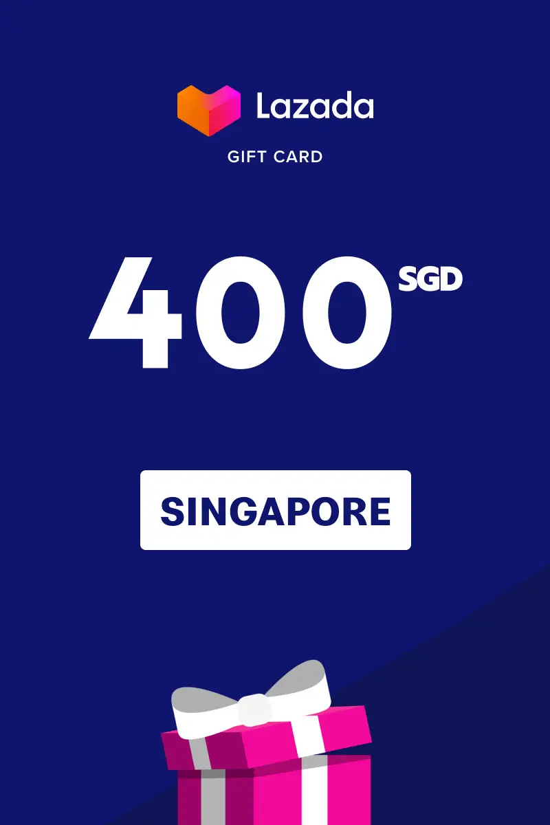 Lazada 400 SGD Gift Card (Singapore) - Digital Key