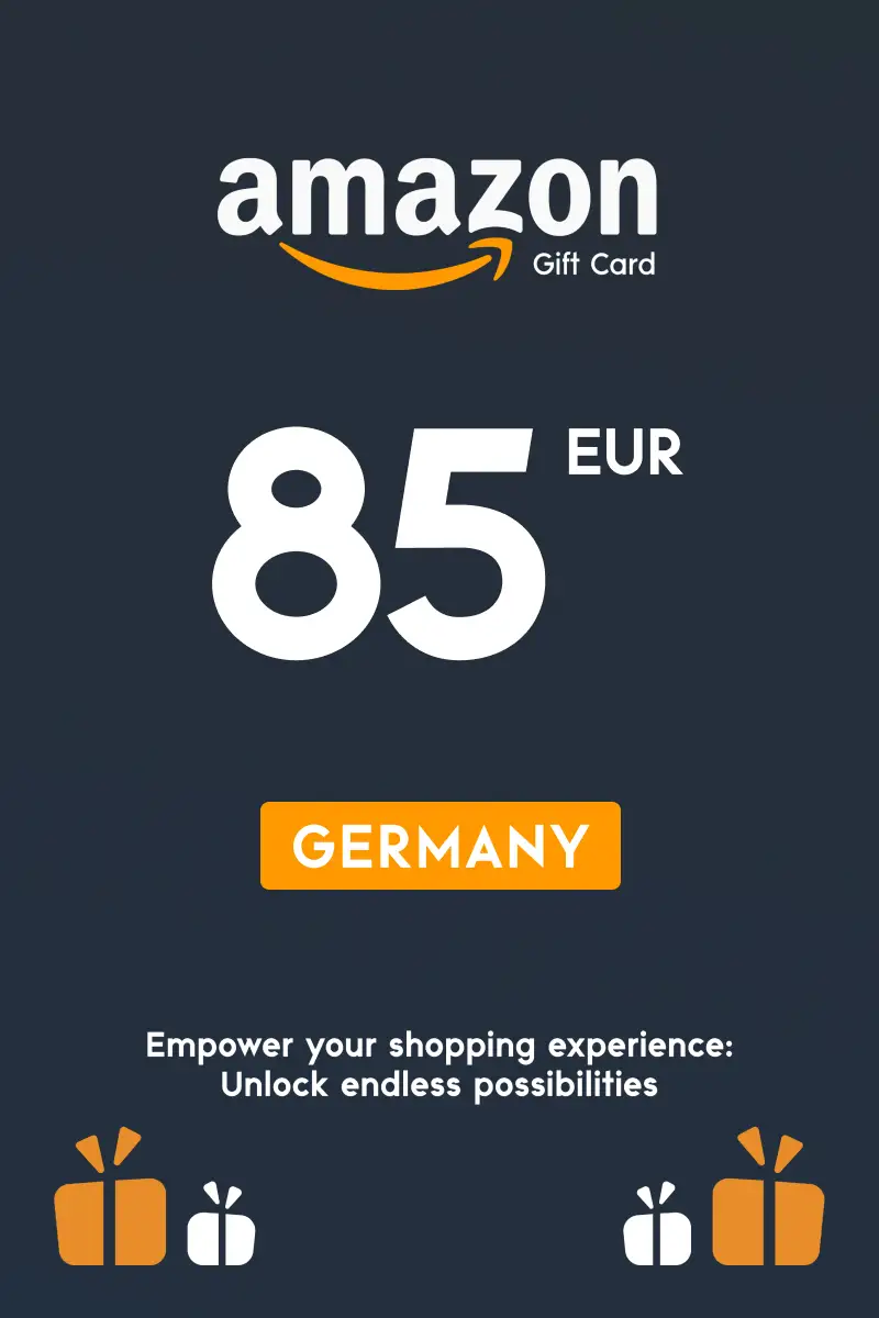 Amazon 85 EUR Gift Card (Germany) - Digital Key