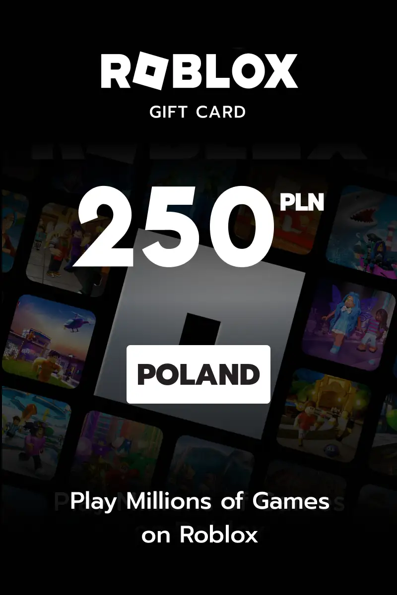 Roblox 250 PLN Gift Card (Poland) - Digital Key