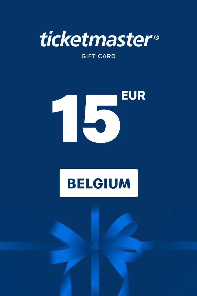 Ticketmaster 15 EUR Gift Card (Belgium) - Digital Key