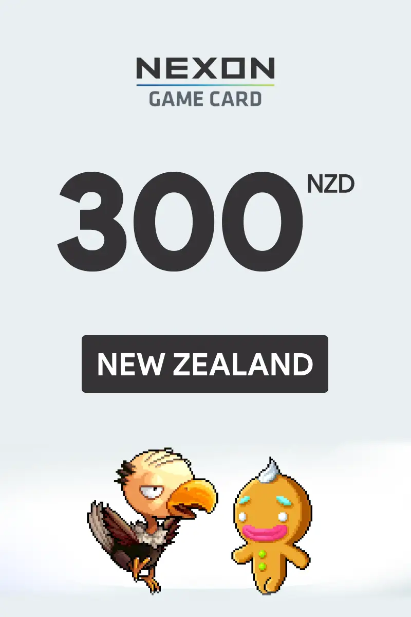 Nexon Game Card 300 NZD Gift Card (New Zealand) - Digital Key