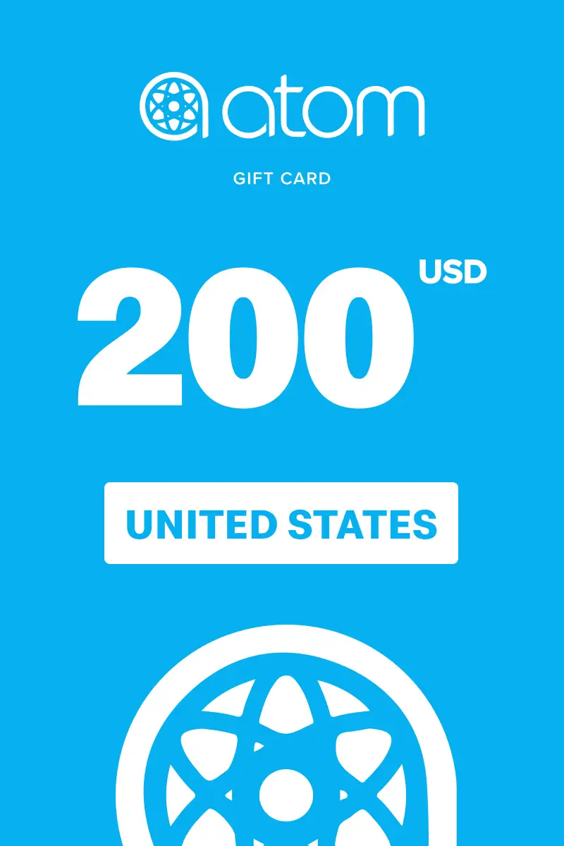Buy Atom Tickets 200 USD Gift Card (United States) - Digital Key