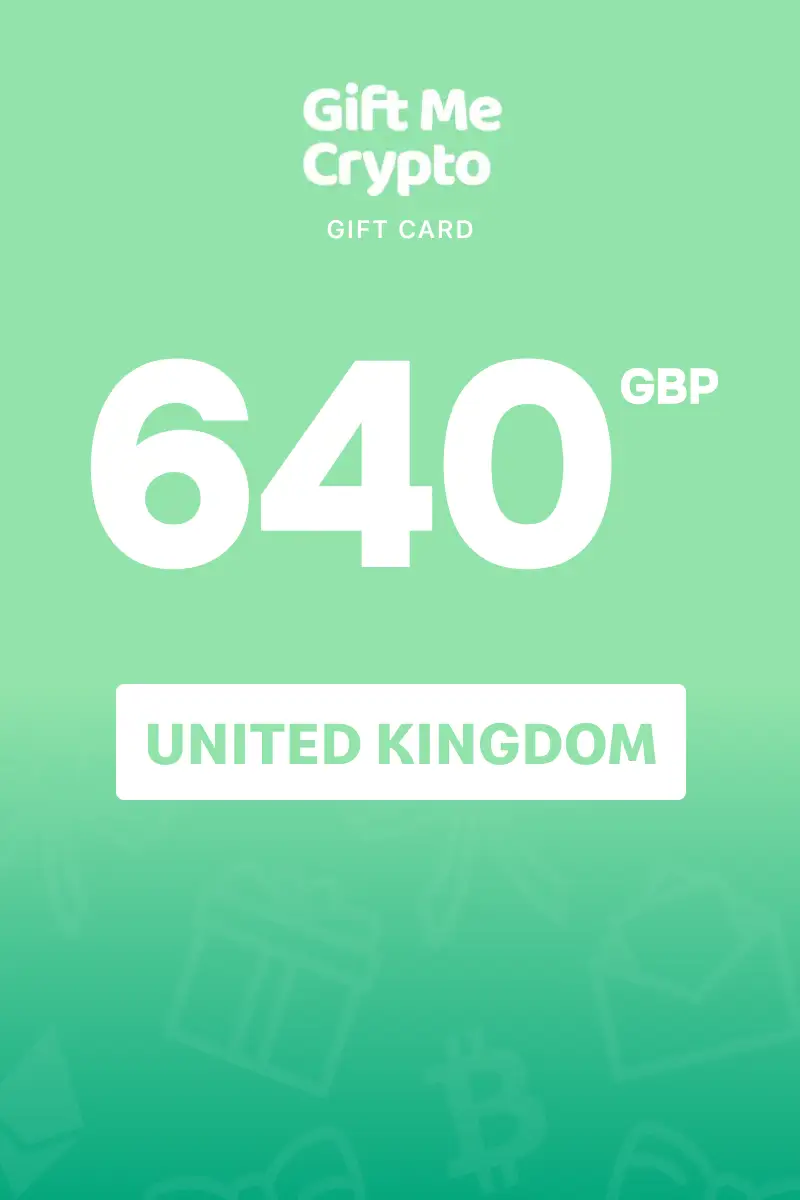 Gift Me Crypto (DOGE) 640 GBP Gift Card (United Kingdom) - Digital Key