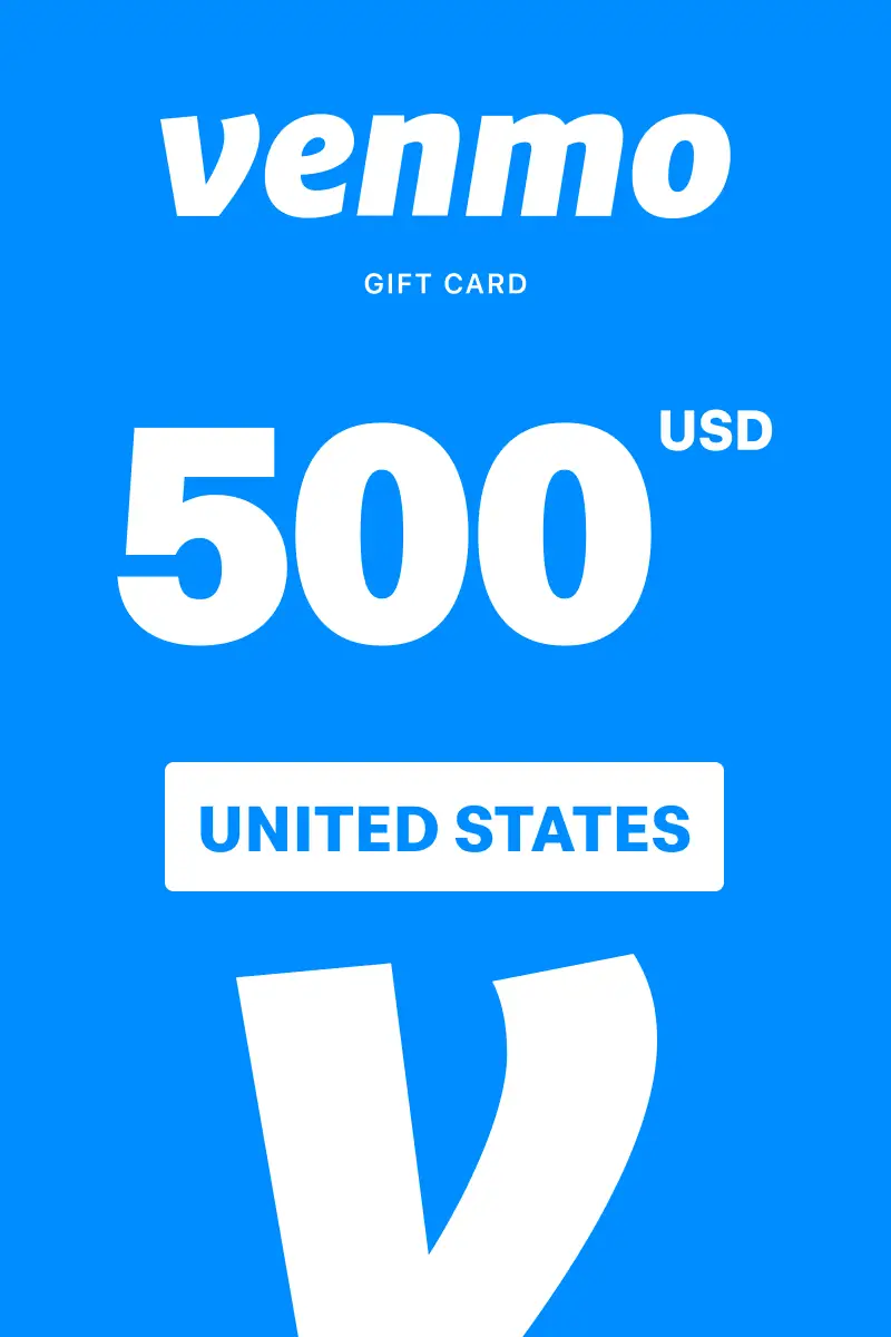 Venmo 500 USD Gift Card (United States) - Digital Key