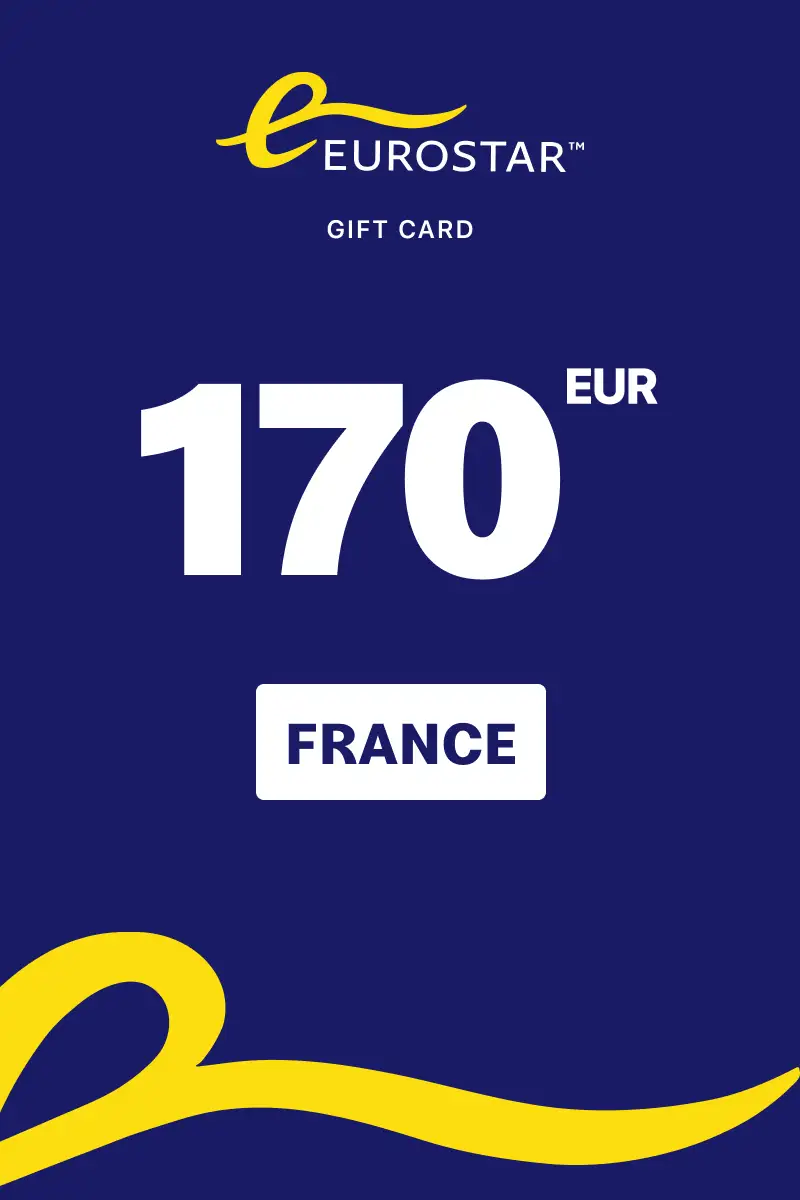Eurostar 170 EUR Gift Card (France) - Digital Key