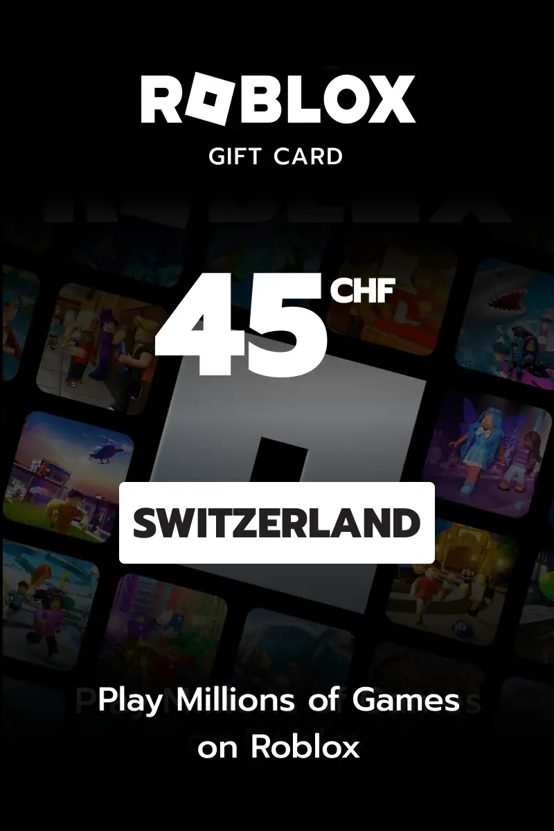 Roblox 45 CHF Gift Card (Switzerland) - Digital Key