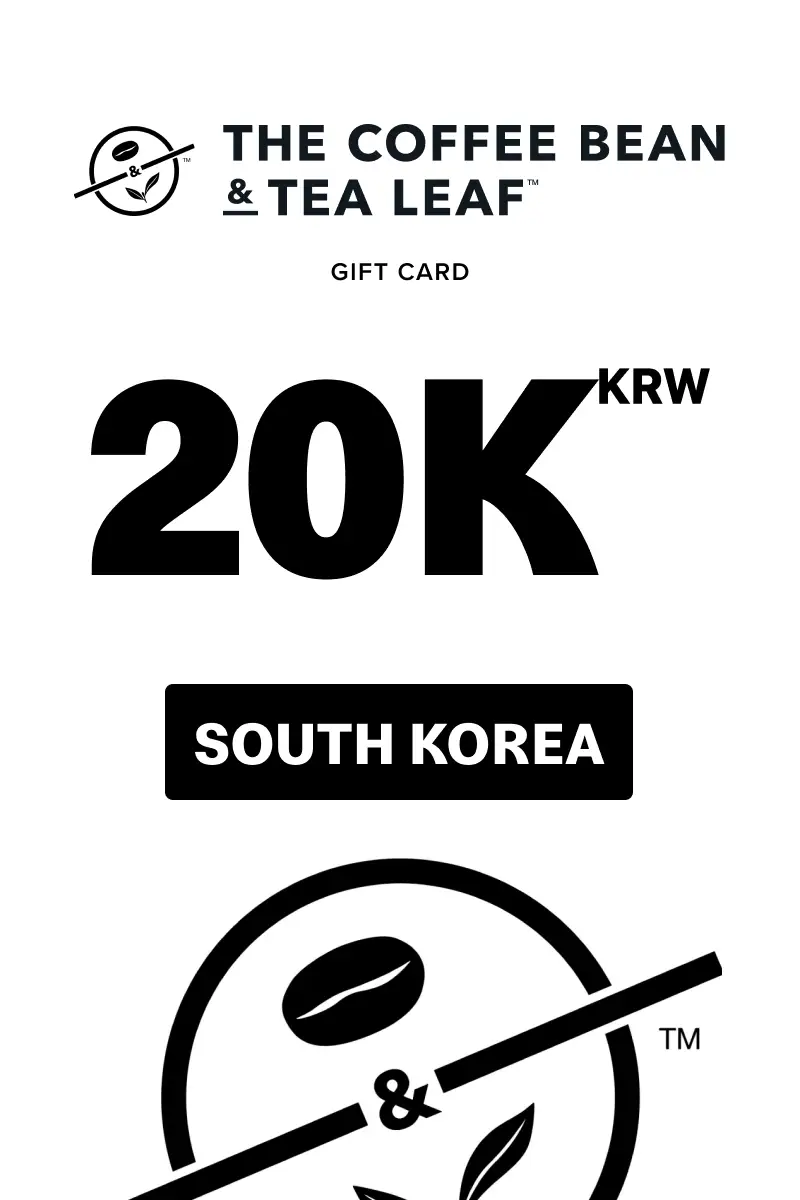 The Coffee Bean and Tea Leaf 20000 KRW Gift Card (South Korea) - Digital Key