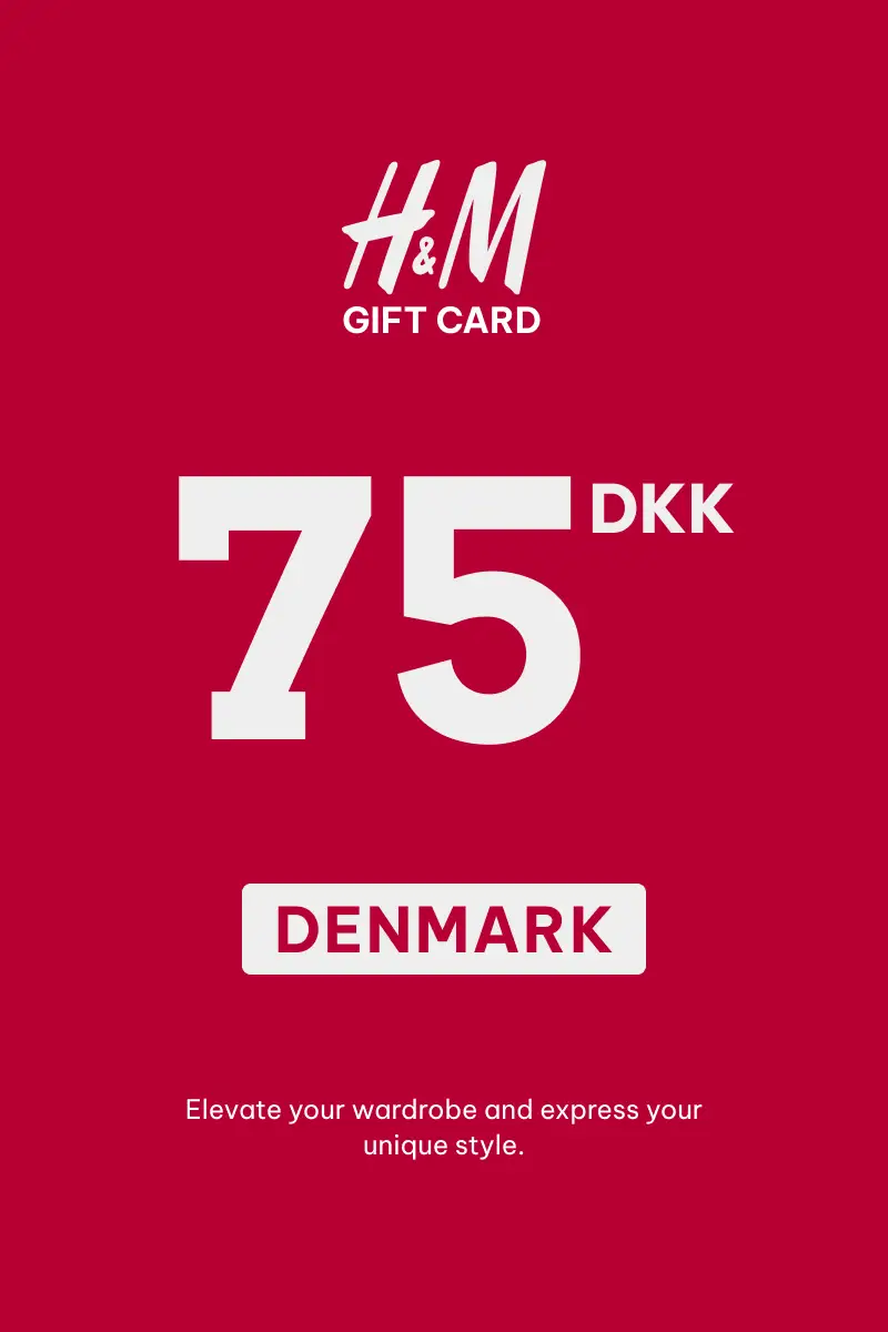 HandM 75 DKK Gift Card (Denmark) - Digital Key