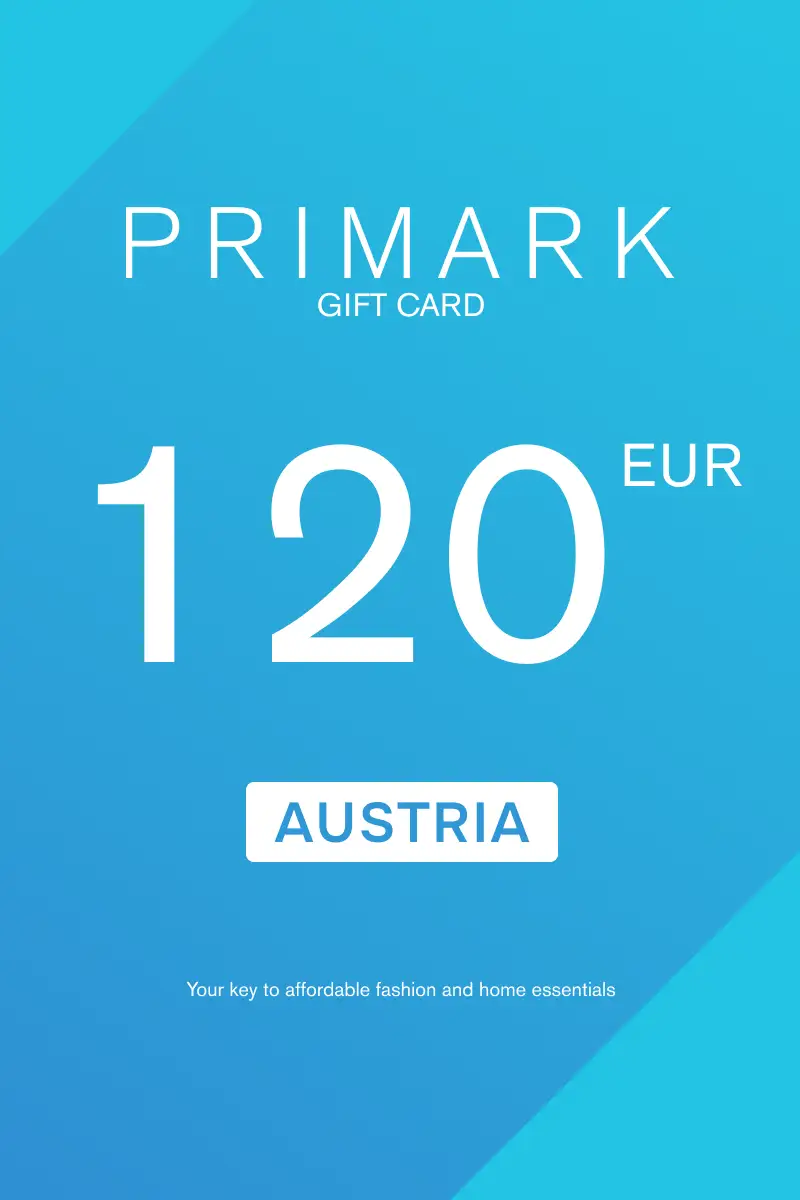 Primark 120 EUR Gift Card (Austria) - Digital Key