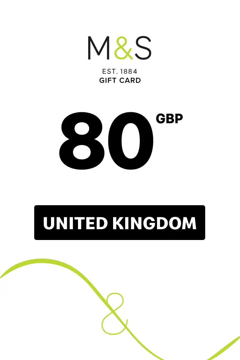 Marks and Spencer 80 GBP Gift Card (United Kingdom) - Digital Key