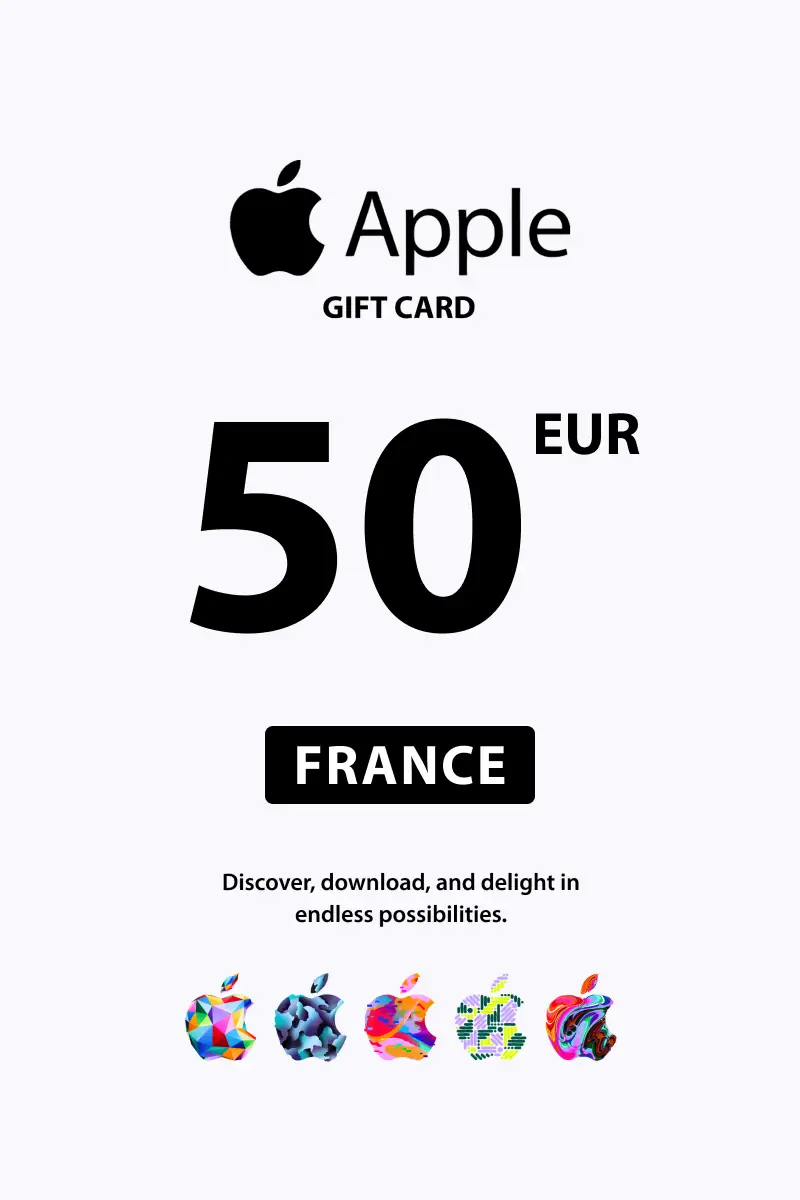 Apple 50 EUR Gift Card (France) - Digital Key