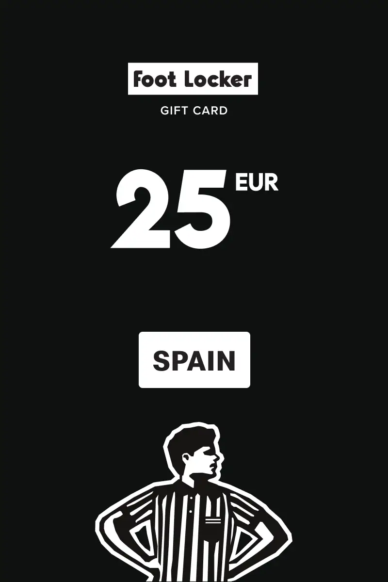Foot Locker 25 EUR Gift Card (Spain) - Digital Key
