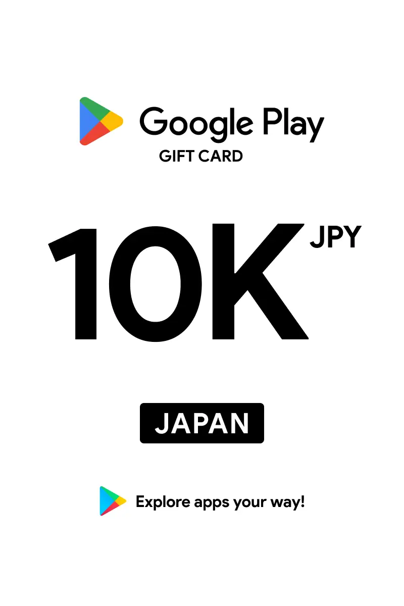 Google play 10,000分 Google Play ¥10,000 Japan – Vivid Gold Digital