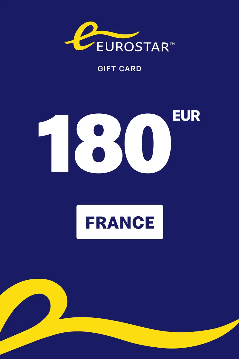 Eurostar 180 EUR Gift Card (France) - Digital Key