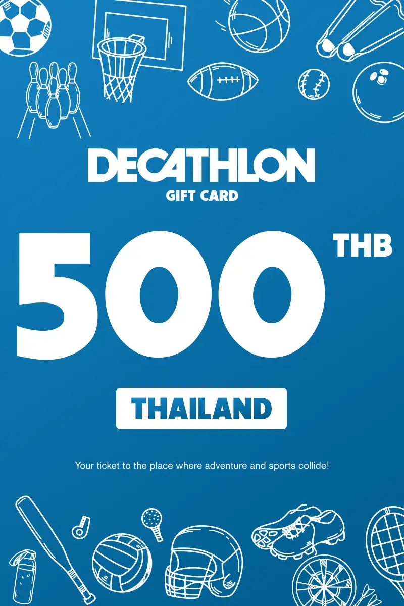 Decathlon 500 THB Gift Card (Thailand) - Digital Key