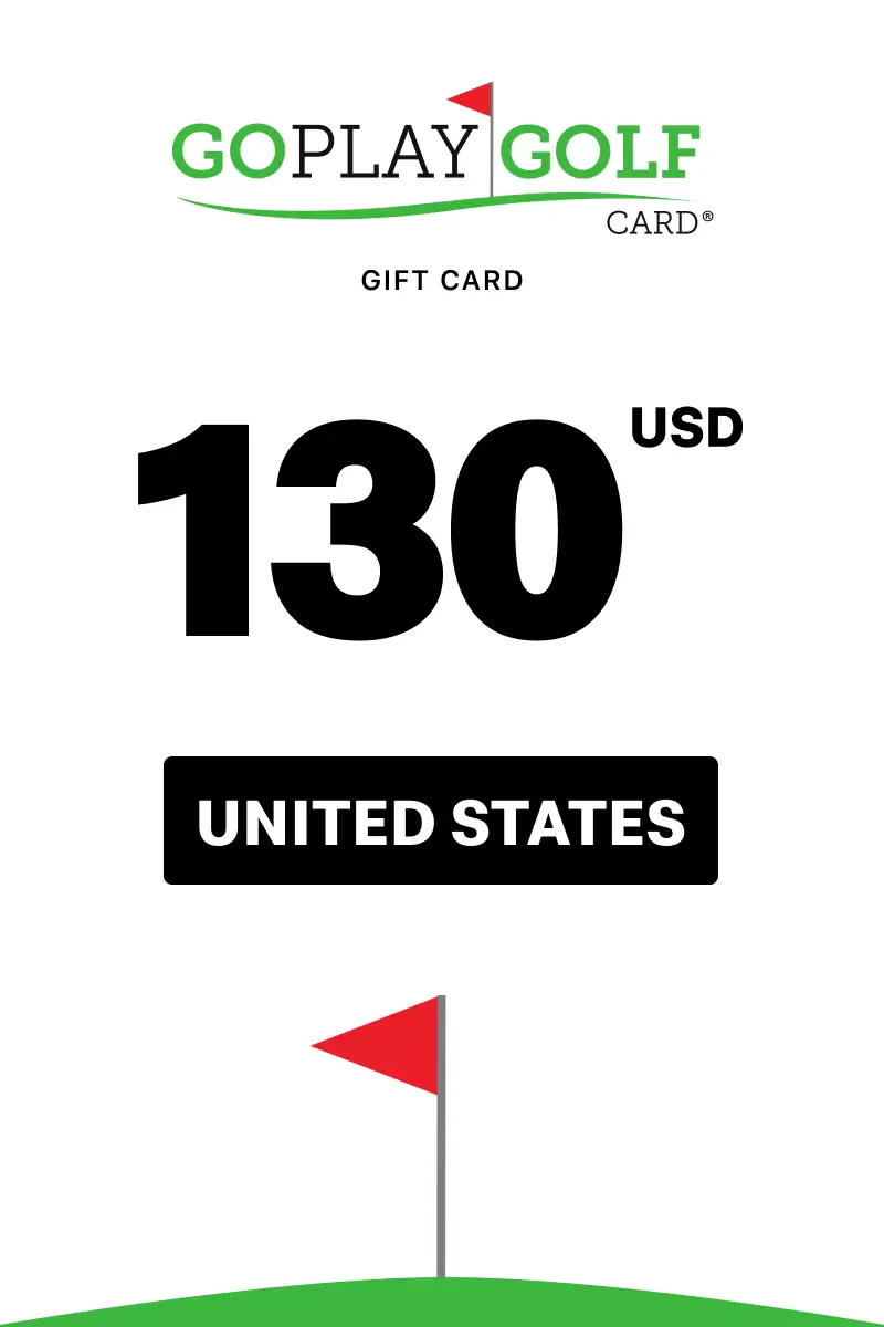 Go Play Golf 130 USD Gift Card (United States) - Digital Key