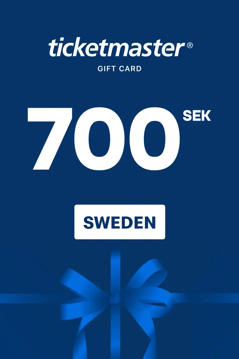 Ticketmaster 700 SEK Gift Card (Sweden) - Digital Key