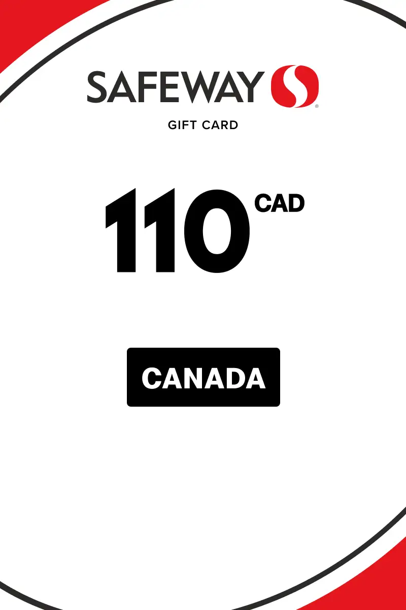Safeway 110 CAD Gift Card (Canada) - Digital Key