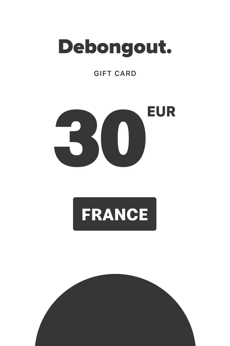 Debongout 30 EUR Gift Card (France) - Digital Key