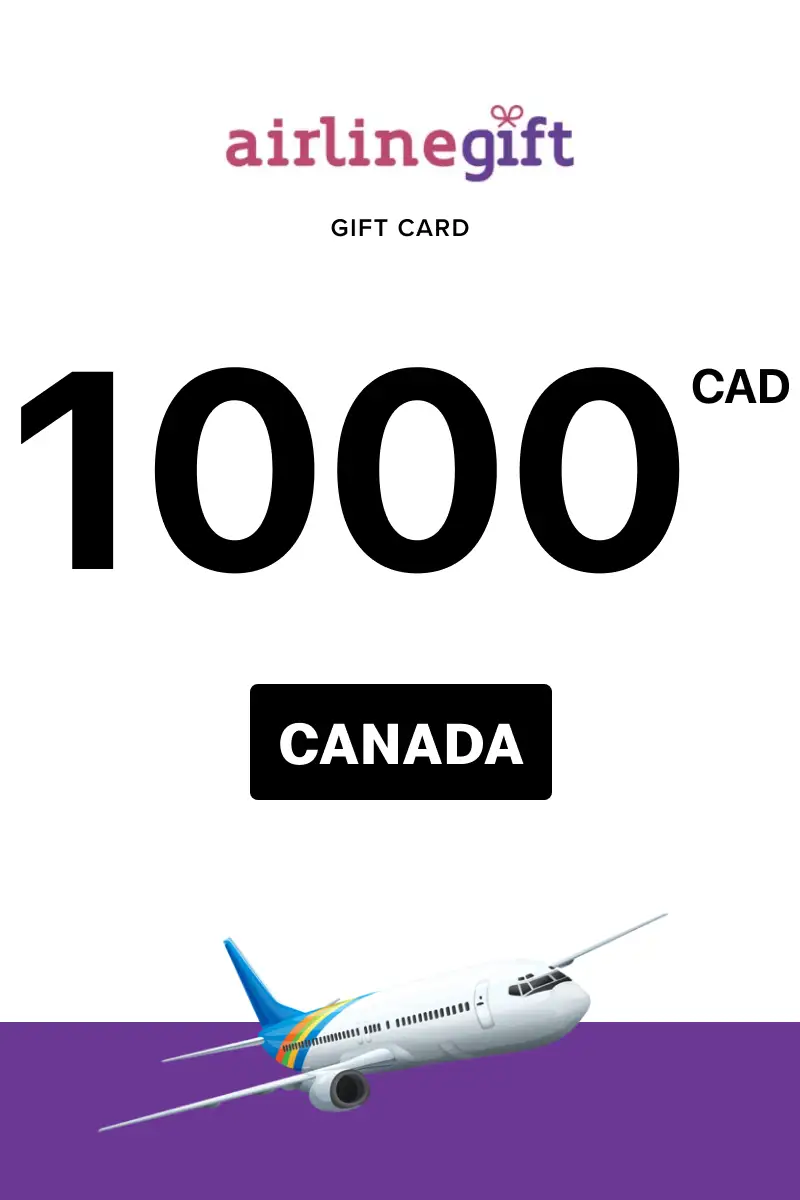 Airline Gift 1000 CAD Gift Card (Canada) - Digital Key