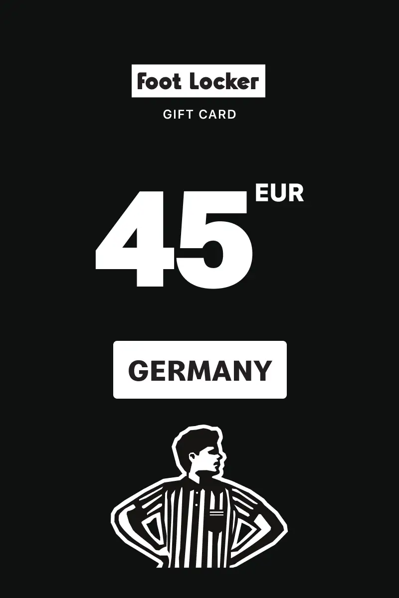 Foot Locker 45 EUR Gift Card (Germany) - Digital Key