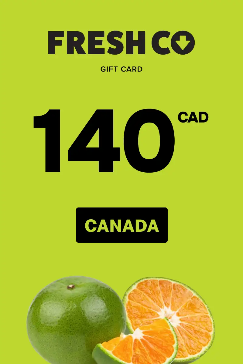 FreshCo 140 CAD Gift Card (Canada) - Digital Key
