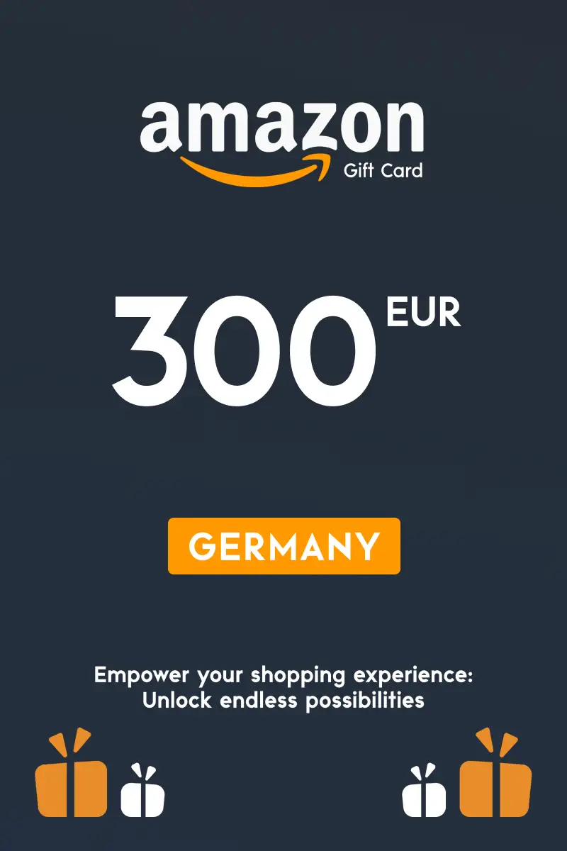 Amazon 300 EUR Gift Card (Germany) - Digital Key