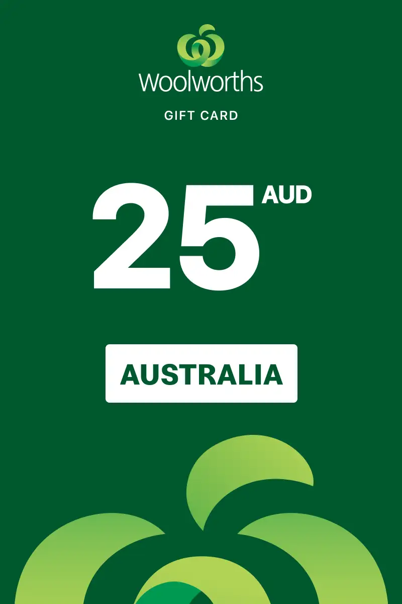 Buy Woolworths Wish 25 AUD Gift Card (Australia) Digital Key