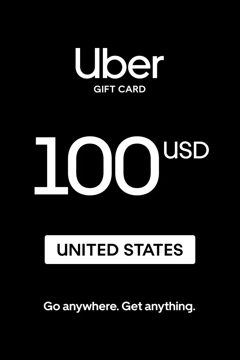 Uber 100 USD Gift Card (United States) - Digital Key