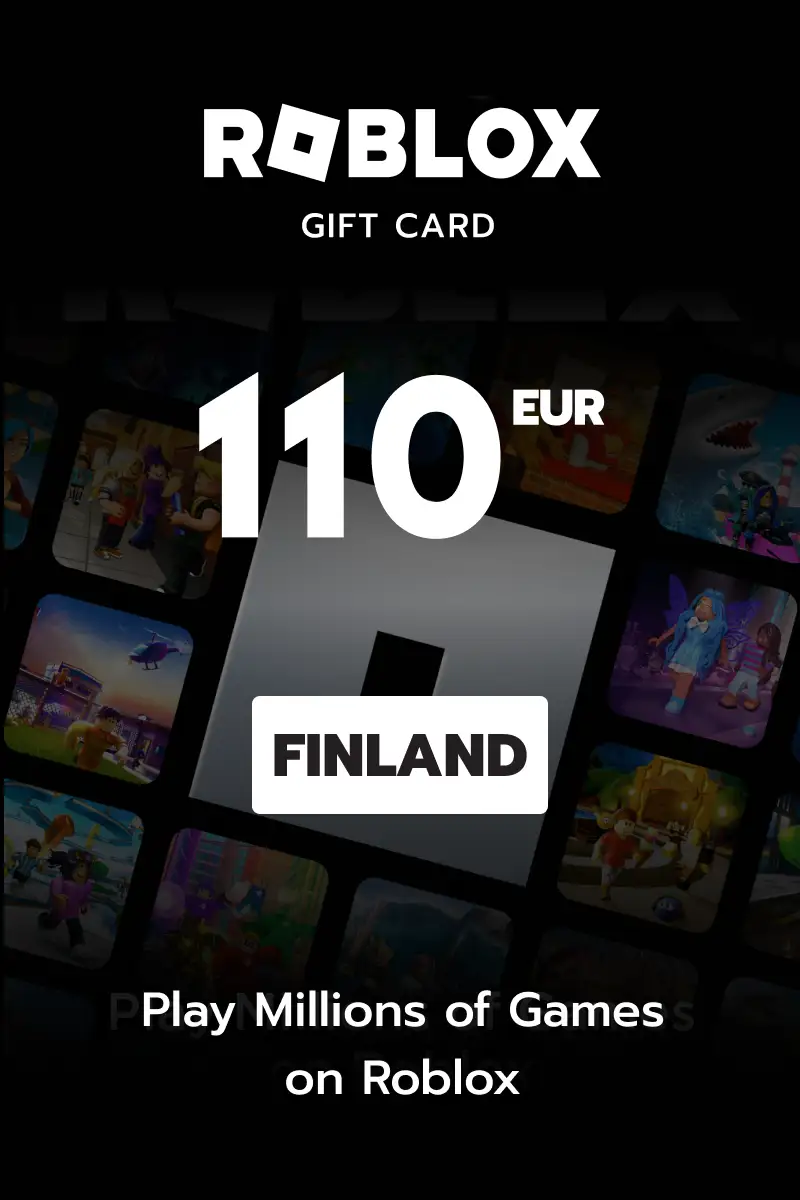 Roblox 110 EUR Gift Card (Finland) - Digital Key