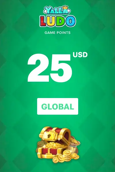 Yalla Ludo Gold 25 USD (Global) - Digital Key