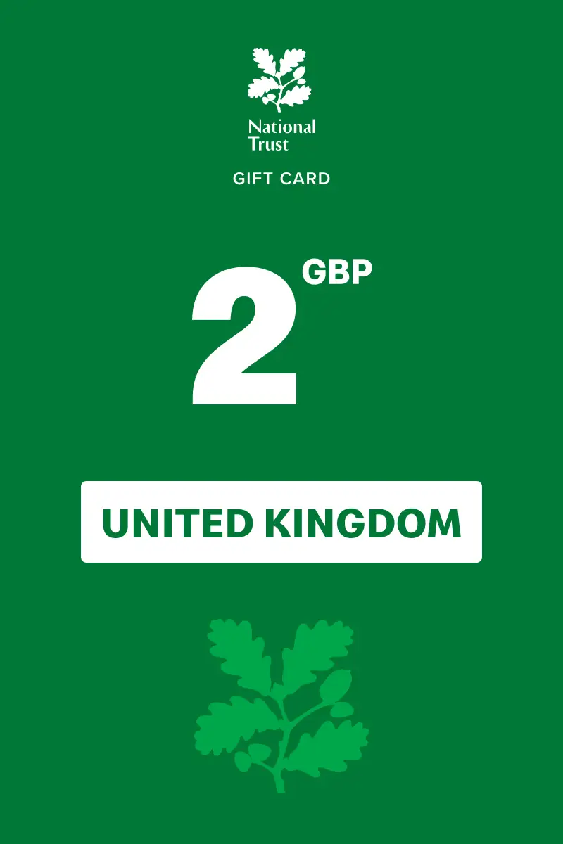 National Trust 2 GBP Gift Card (United Kingdom) - Digital Key