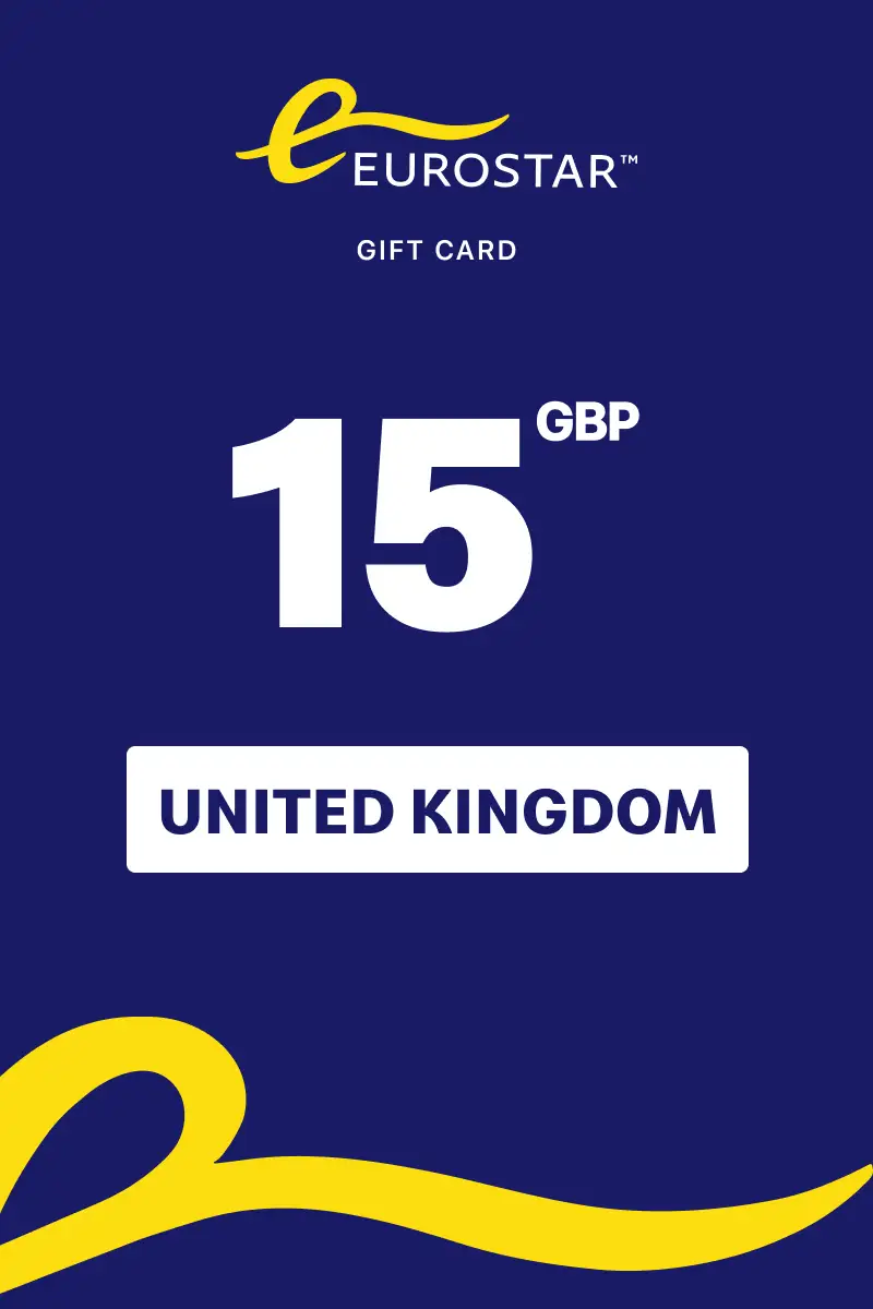 Eurostar 15 GBP Gift Card (United Kingdom) - Digital Key