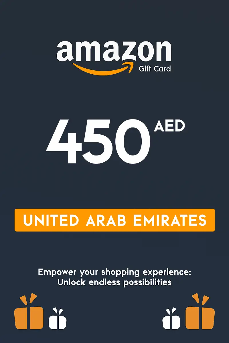 Amazon 450 AED Gift Card (United Arab Emirates) - Digital Key