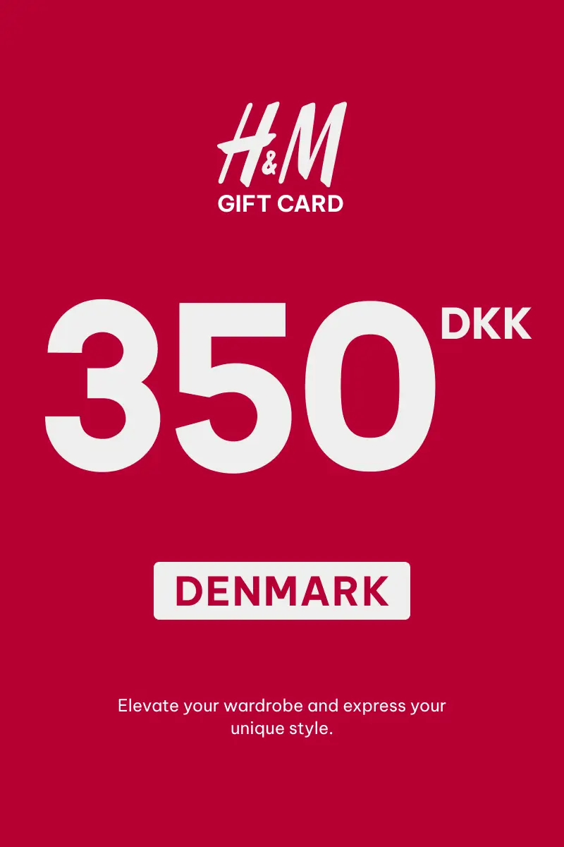 HandM 350 DKK Gift Card (Denmark) - Digital Key