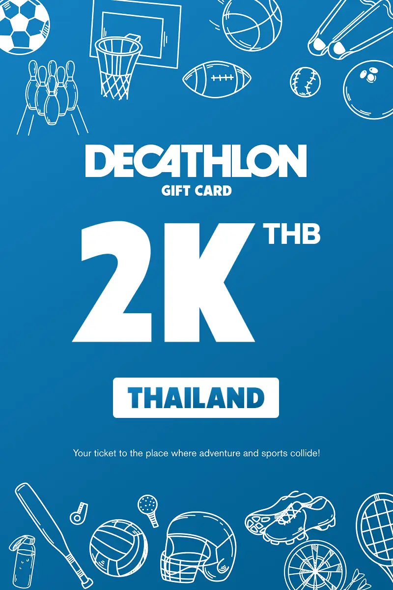 Decathlon 2000 THB Gift Card (Thailand) - Digital Key