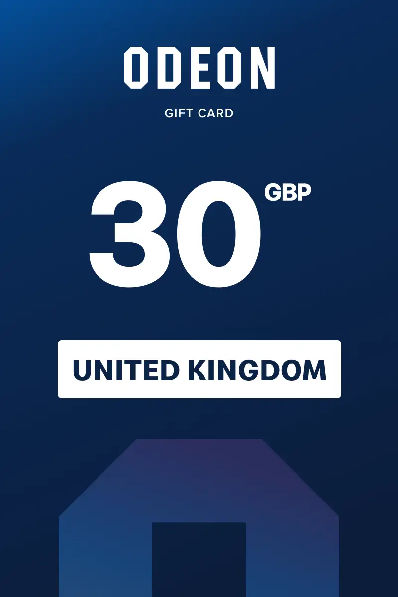 Odeon 30 GBP Gift Card (United Kingdom) - Digital Key